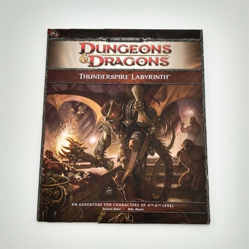 Dungeons & Dragons 4th - H2 - Thunderspire Labyrinth (B Grade) (Genbrug)